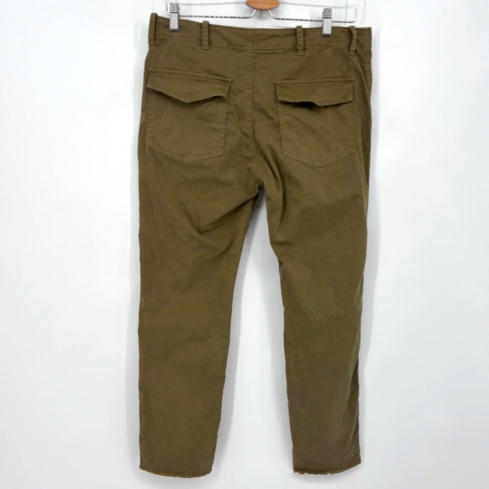 NILI LOTAN Jenna Pant Olive Green Sz 8 - Picture 4 of 16